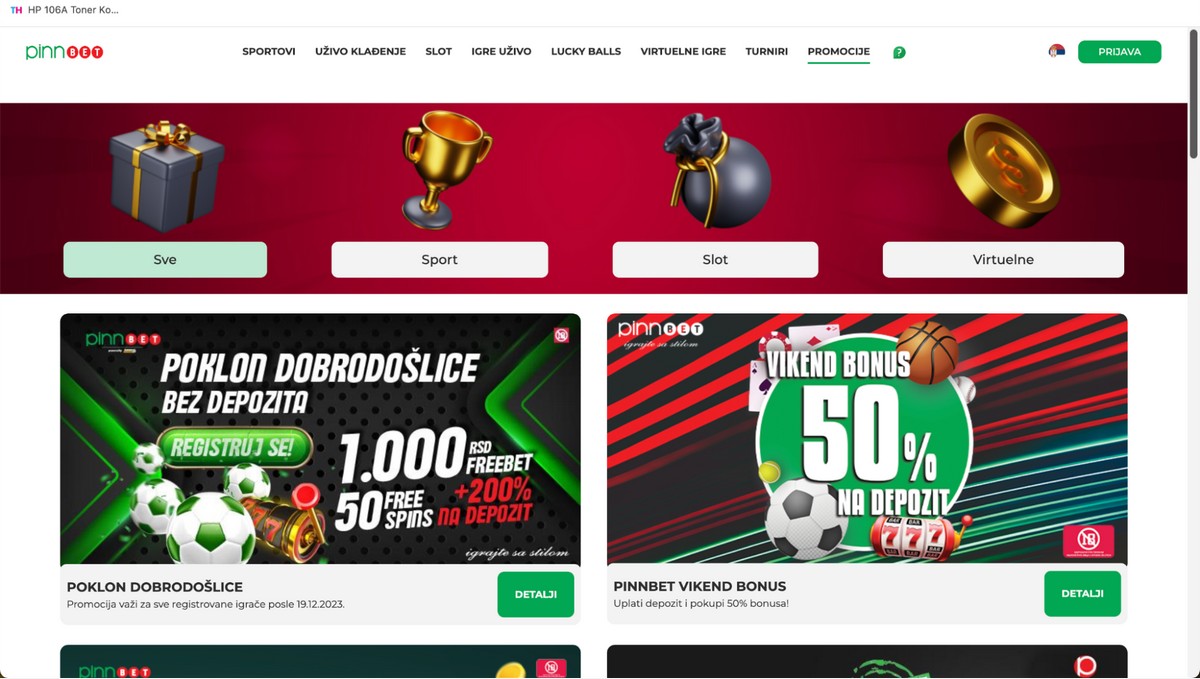 PinnBet cashback