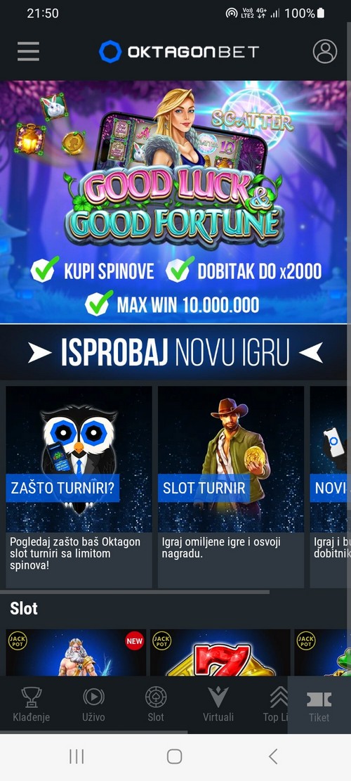 OktagonBet app download